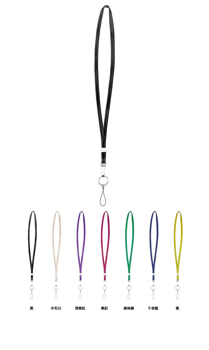 【LIEVO】 ACCESSORY - 小羊皮頸繩_黑 羊毛白 深紫紅 桃紅 森林綠 午夜藍 黃 (附禮盒包裝)