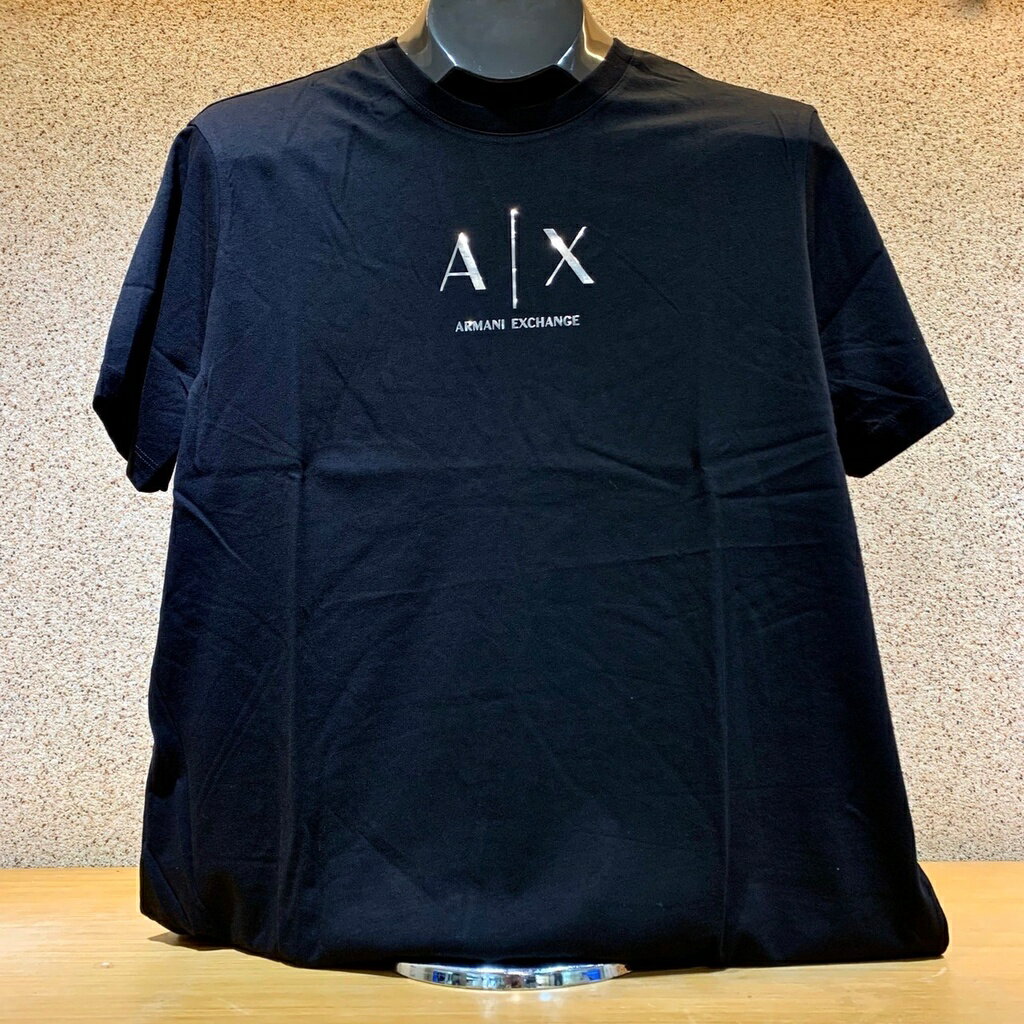 (Little bee小蜜蜂精品)Armani Exchange AX 黑T-Shirt(零碼款式)(L/XL)
