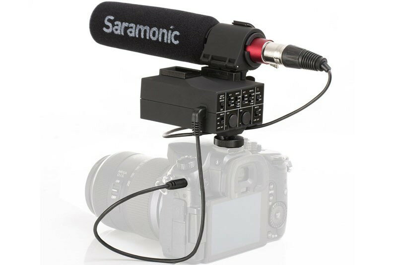 [享樂攝影]Saramonic MIXMic 專業機頂混音器組含NV5 適用Sony 業務機 