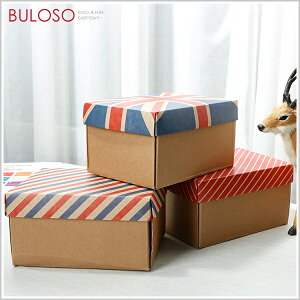 晴天-多用途牛皮禮物盒(M號) 禮品包裝 包材 生日 交換禮物(不挑款 色)【A425237】【不囉唆】