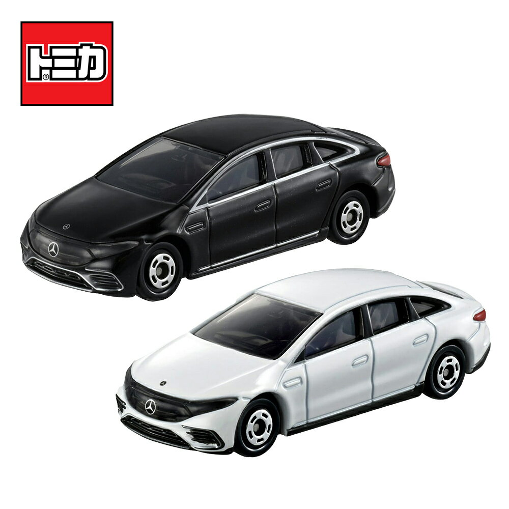 【日本正版】兩款一組 TOMICA NO.47 賓士 EQ 電動車 Benz 玩具車 多美小汽車 - 228127