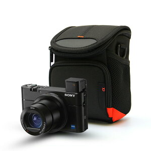 適用索尼RX100M6黑卡相機包rx100M7單肩微單包zv1ii二代ZV-1F配件