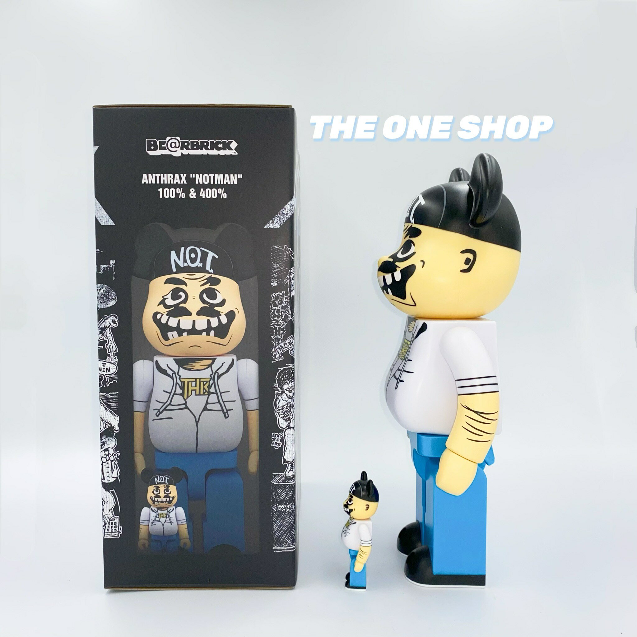 TheOneShop BE@RBRICK ANTHRAX NOTMAN 庫柏力克熊400+100% | The One