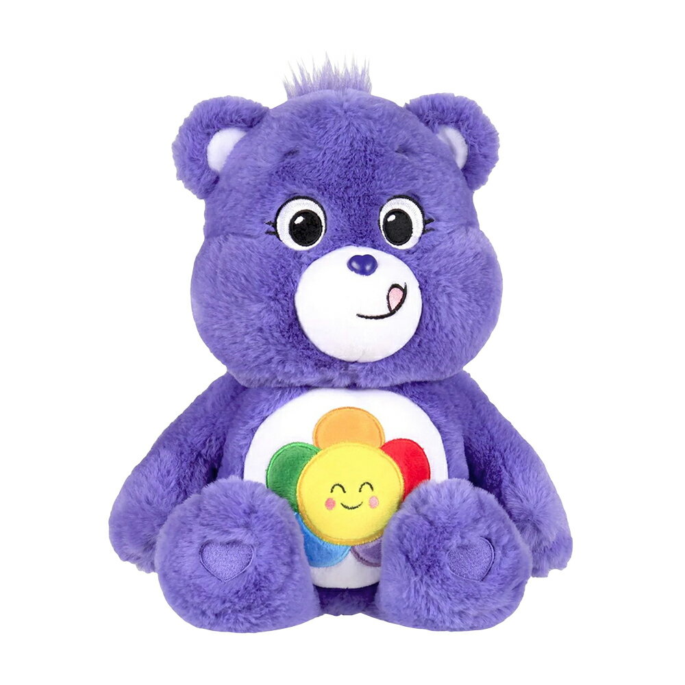 【正版授權】Care Bears 和平熊 絨毛玩偶 14吋 娃娃 玩偶 愛心熊 彩虹熊 - 220827