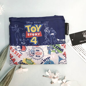 日本 迪士尼 TOY STORY4 玩具總動員 滿版圖案 大容量 2way 購物袋｜小鶴日貨