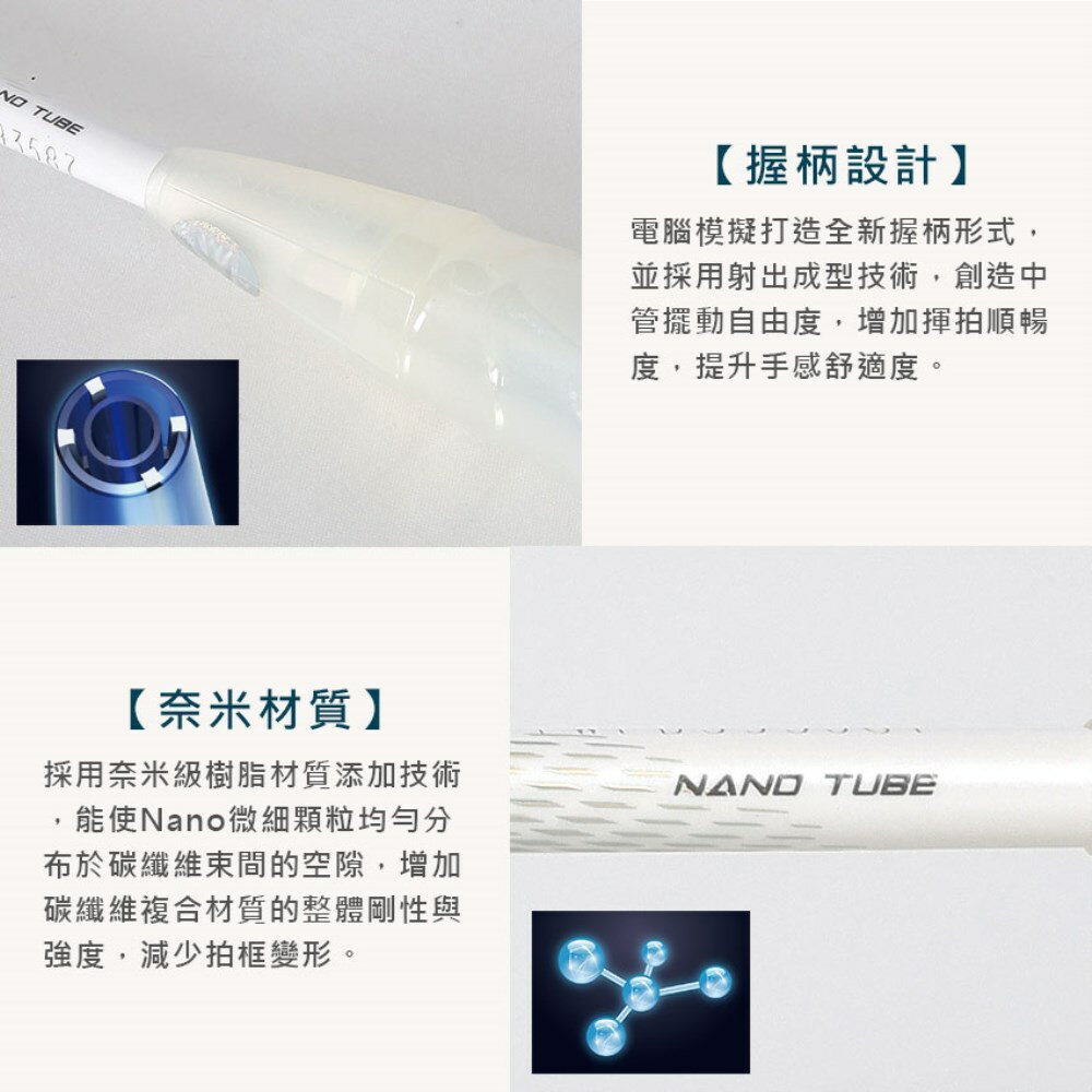 VICTOR 極速羽球拍(免運 羽毛球 球拍 空拍 訓練 勝利「JS-T1-R-4U」≡排汗專家≡ 4
