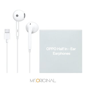 OPPO MH166 原廠盒裝 Type-C 半入耳式有線耳機 (適用Find / Reno系列)