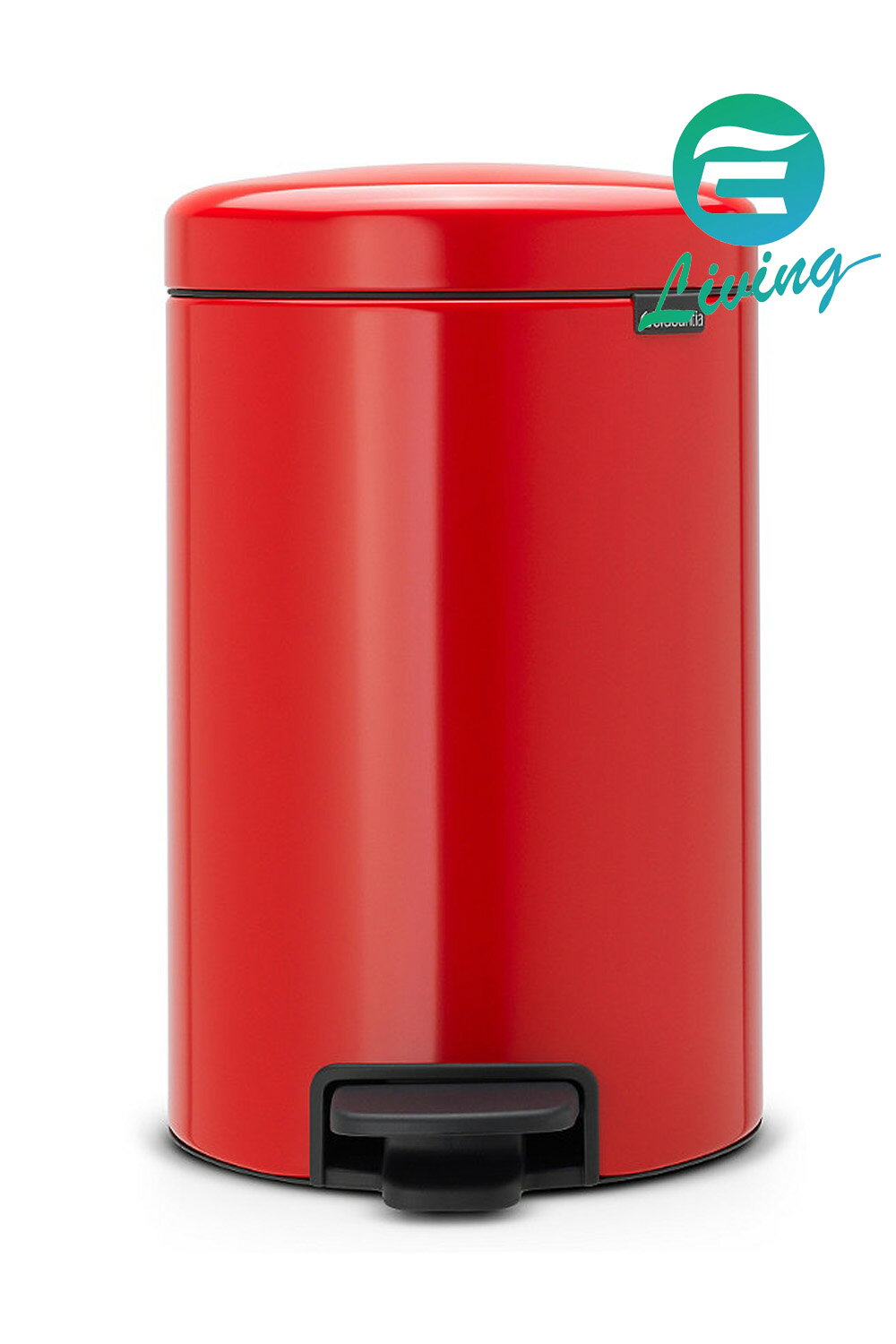 BRABANTIA PEDAL BIN 紅色 時尚腳踏式垃圾桶12L #112003【APP下單最高22%點數回饋】