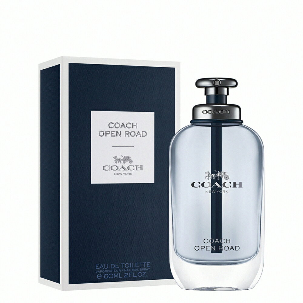 COACH 蔻馳 Open Road 加州公路男性淡香水 60ML｜期間限定◆秋冬迷人香氛