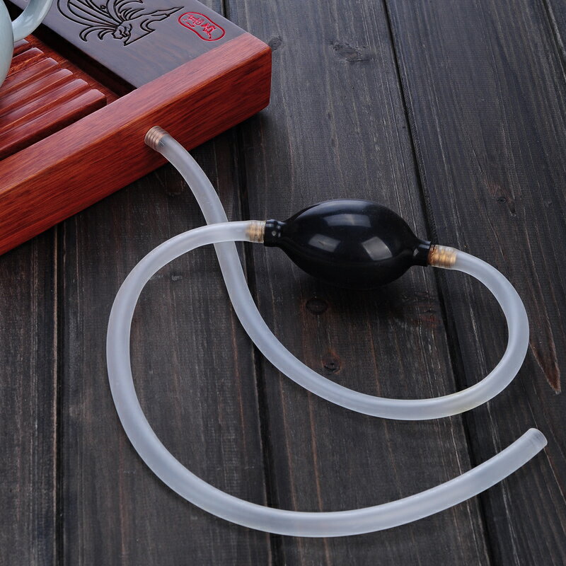 茶盤排水出水管套裝功夫茶具茶道零配件矽膠吸水球純銅介面導水管