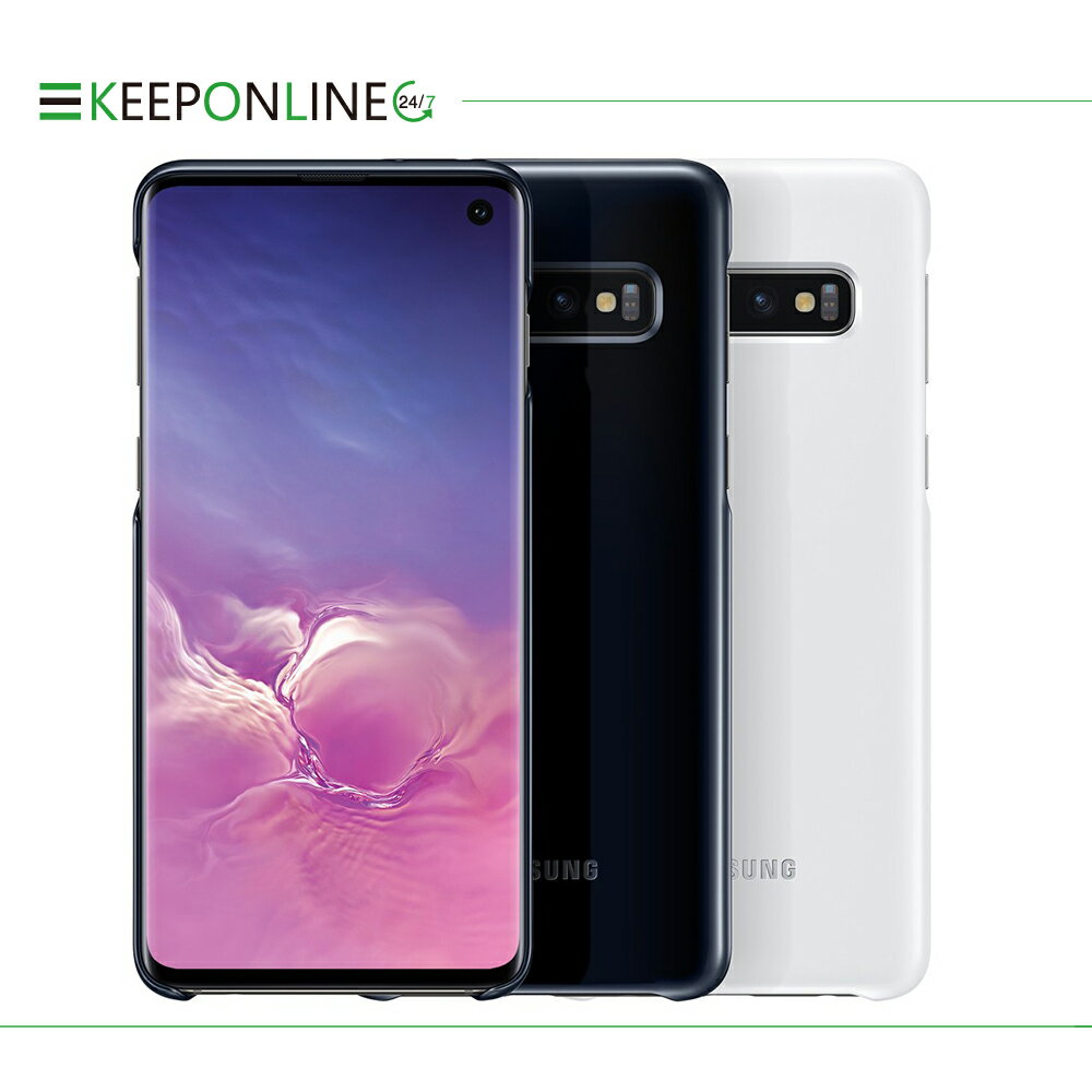 SAMSUNG Galaxy S10 LED 原廠智慧背蓋 (臺灣公司貨)