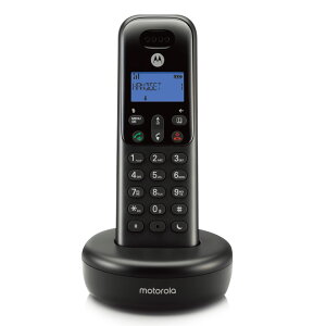 【T501+】摩托羅拉 MOTOROLA DECT數位無線電話 T501+【黑色】