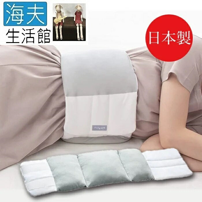 【海夫生活館】KP 日本製 Alphax FULUWA 舒腰枕 安心 好眠 腰痛對策(腰圍 59~105 cm)