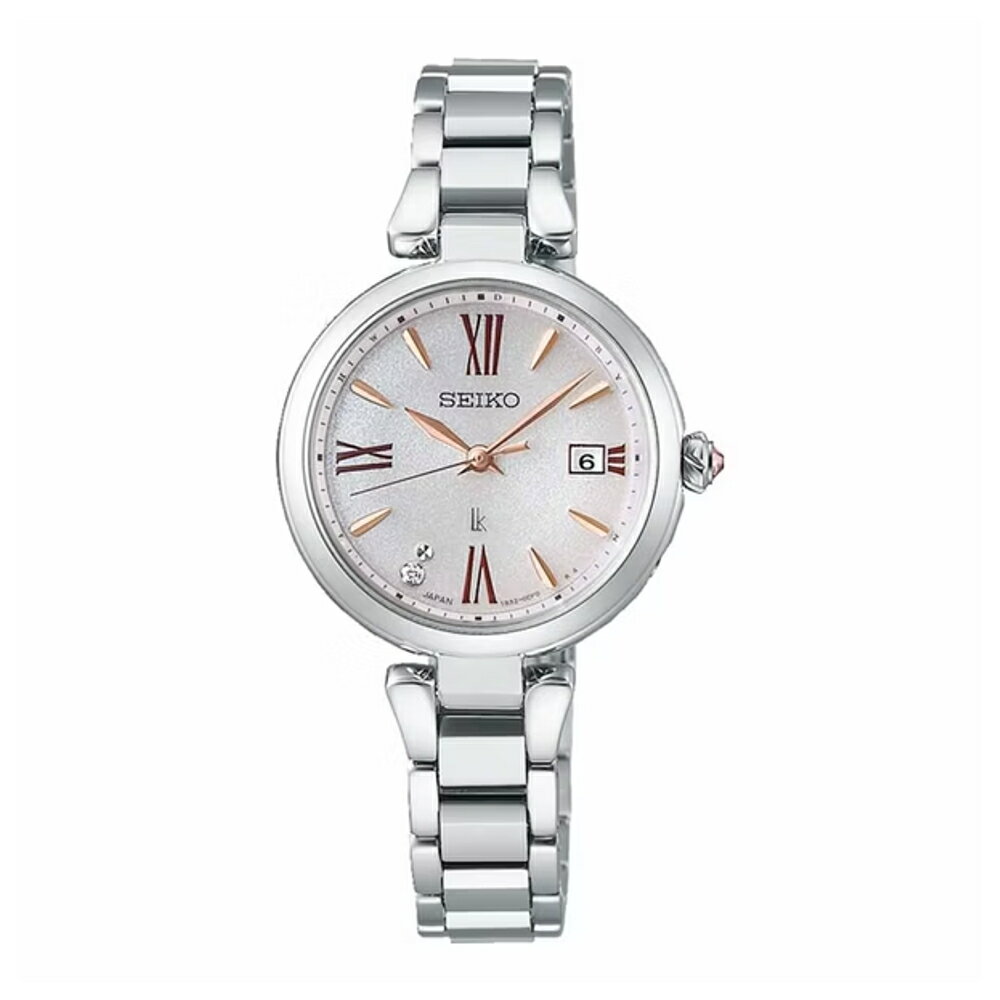 seiko SK037精工 Lukia系列 SK037 1B32-0BK0S(SSQW081J) 柔和風情鈦金屬太陽能電波腕錶 27.9mm｜樂天全館特惠中★指定刷卡回饋10%