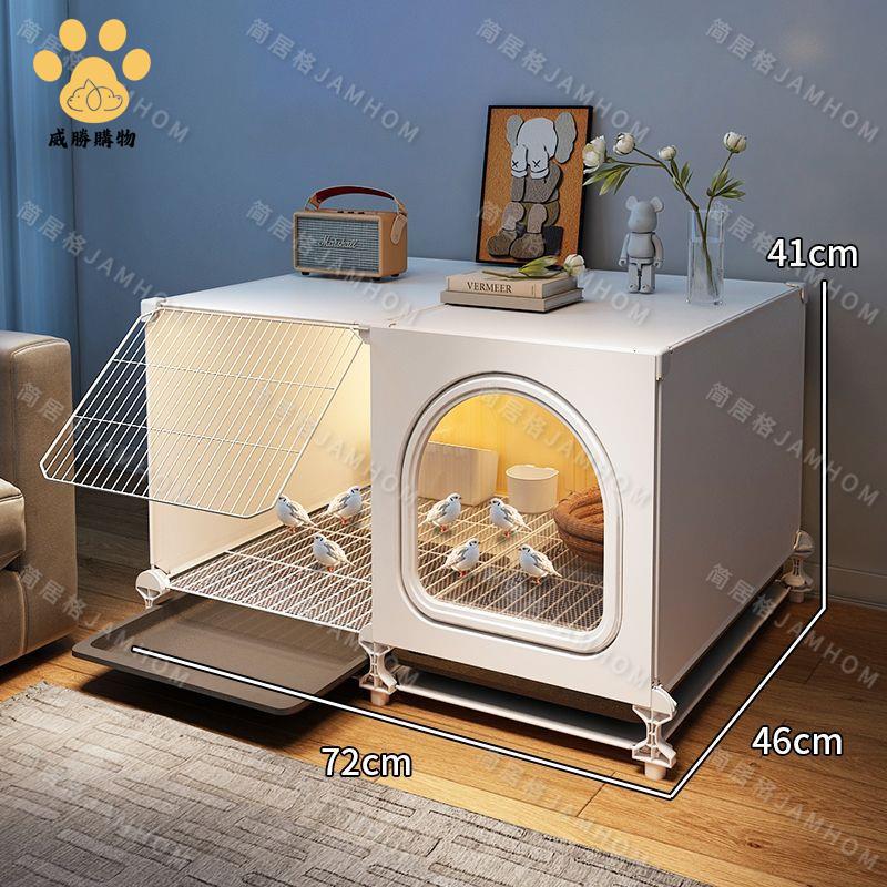 免運開發票 雞籠 養殖籠 兔籠 蘆丁雞養殖籠小雞籠子養雞專用籠網紅雞舍家用室內清糞特大號雞窩 八折下殺ly14