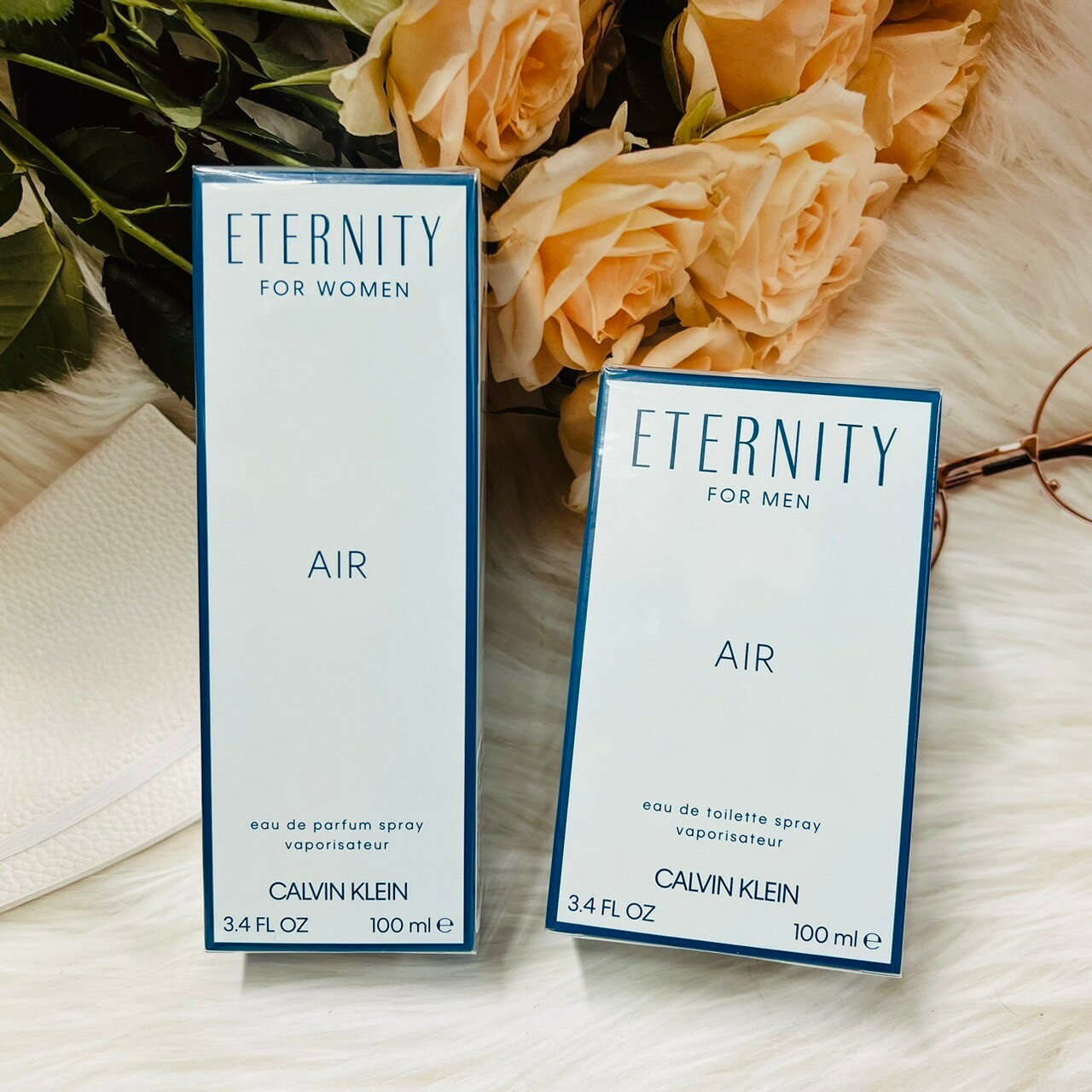 CK CALVIN KLEIN Eternity AIR 永恆純淨 男性淡香水/女性淡香精 100ml 兩款供選