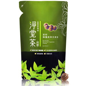 淨覺茶-茶籽蔬果碗盤清潔液補充包700ml–TEA POWER茶寶