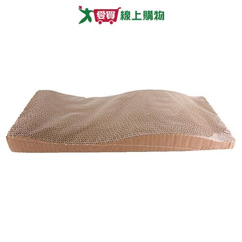 高精寵物-波浪形貓抓板【愛買】