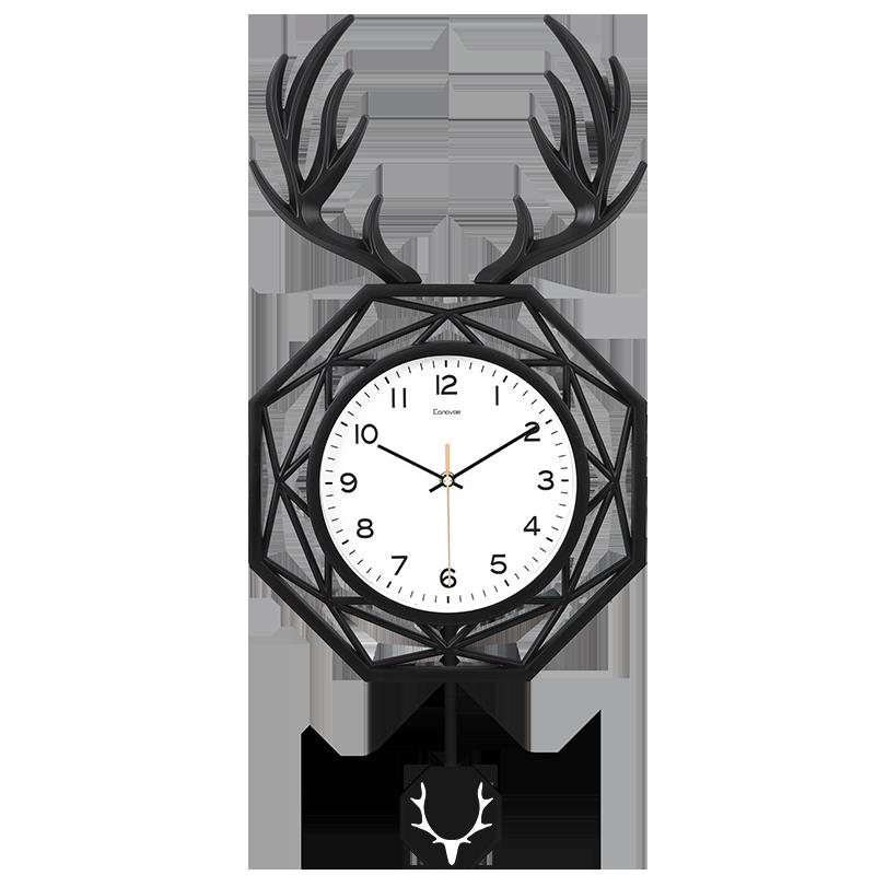 時鐘 掛鐘 鐘錶掛鐘客廳輕奢時尚簡約現代裝飾時鐘掛牆石英鐘錶網紅掛錶家用『my2457』