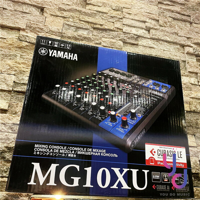 分期免運贈軟體/線材YAMAHA MG10 MG10XUF MG10XUK Mixer 混音器USB