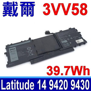 DELL 戴爾 3VV58 原廠電池 GHJC5 0JJ4XT Latitude 14 9420 9430 2-IN-1