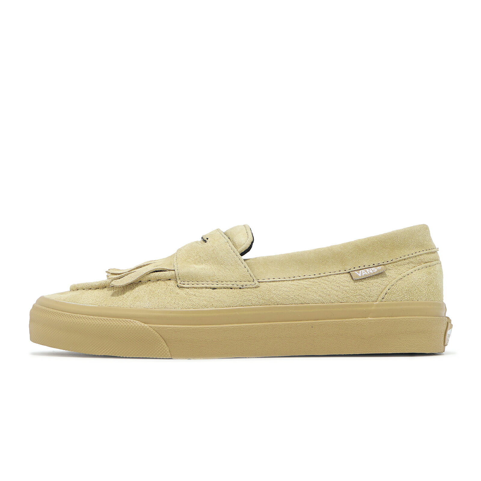 Vans 樂福鞋 V196CF Loafer 男鞋 女鞋 沙色 卡其 麂皮 日本線 可拆式流蘇 休閒鞋 6322840004