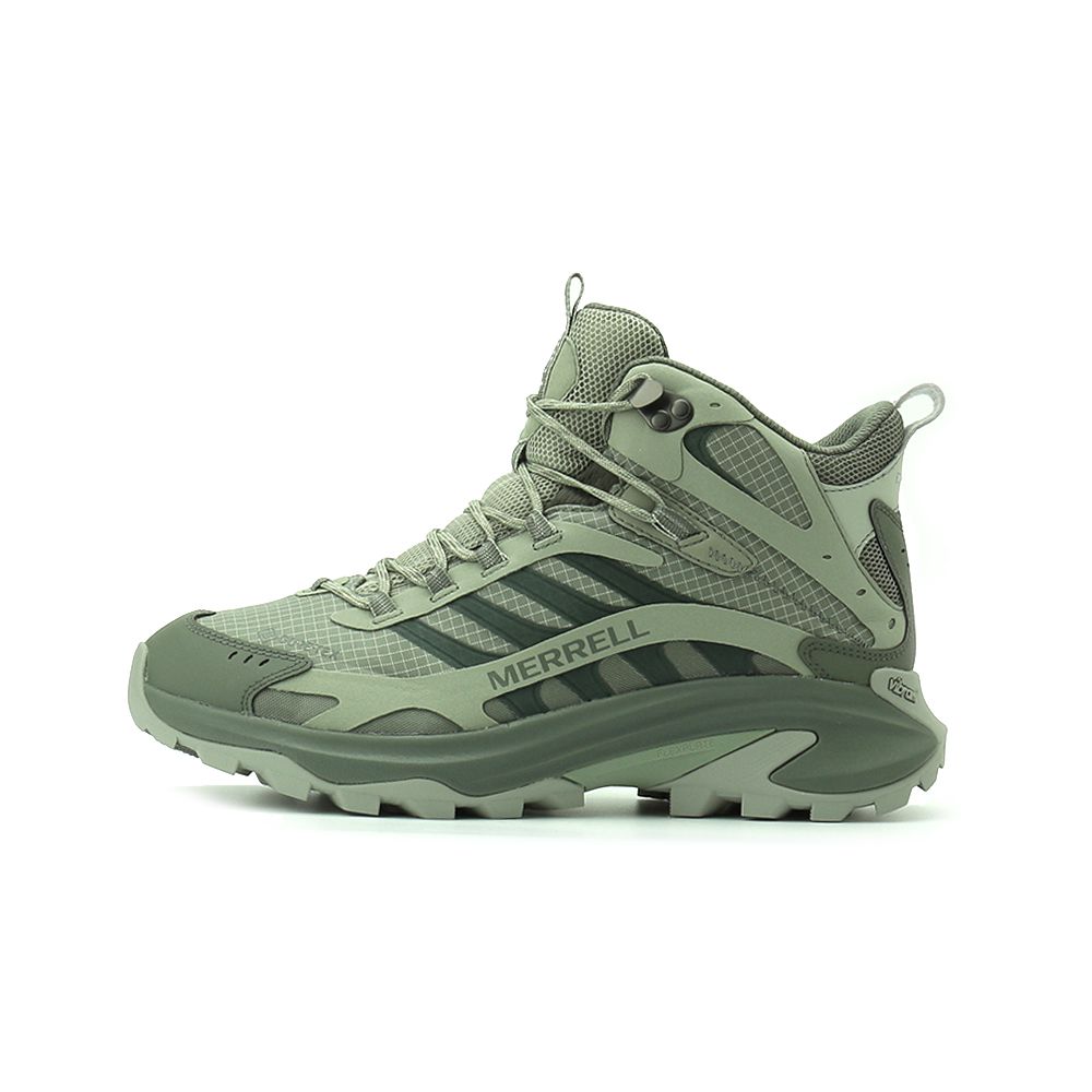 MERRELL MOAB SPEED 2 MID GORE-TEX 防潑水登山鞋 鼠尾草綠 ML00003461 男鞋