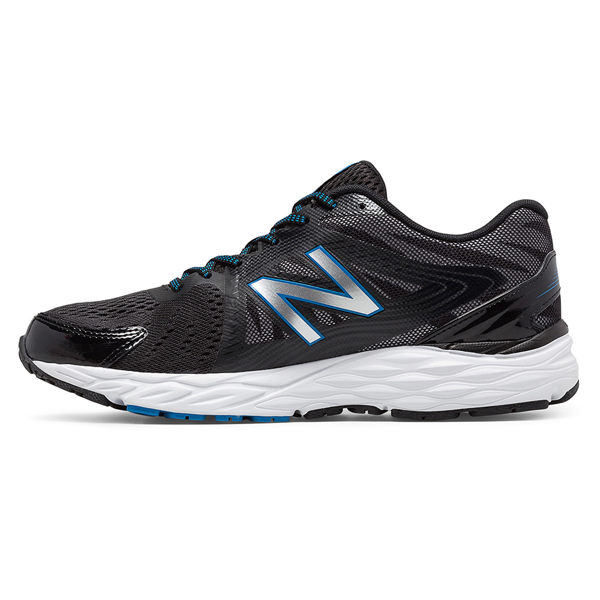 New Balance 680 男鞋 慢跑 網布 透氣 舒適 黑 銀 【運動世界】 M680LB4