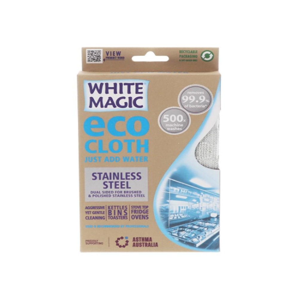 【White Magic】環保纖維布-不銹鋼專用｜滿額領券再折⚡專櫃保養彩妝 品牌香氛 1