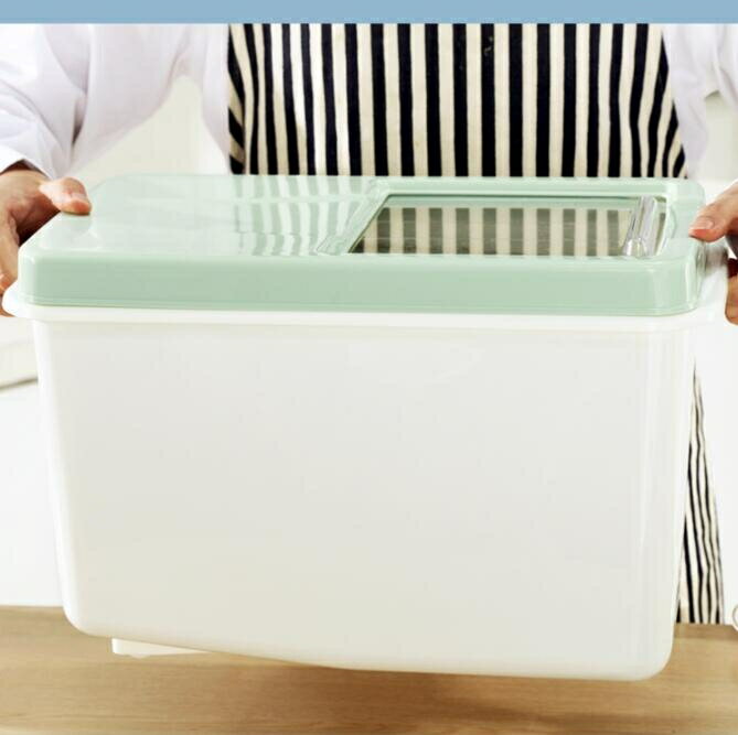 米桶 升級版米桶20斤裝家用廚房防蟲防潮密封收納盒50面粉儲存箱10米缸