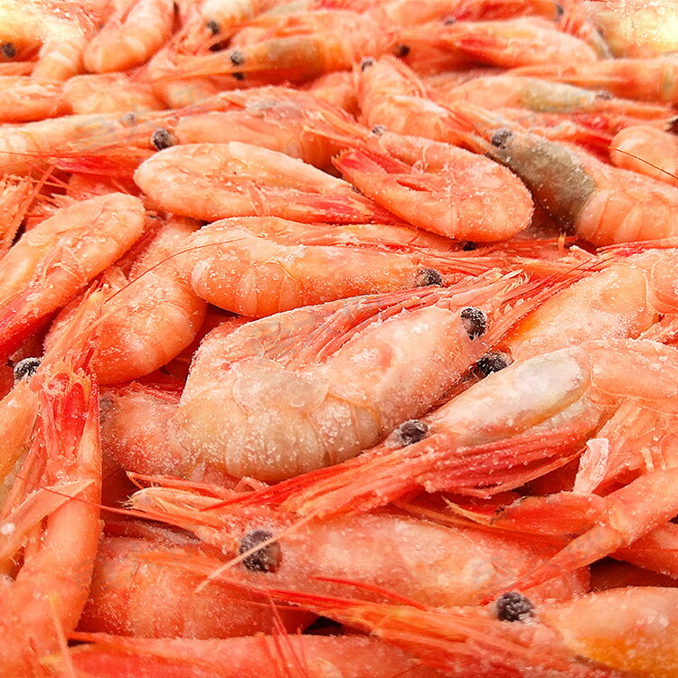 北极虾5kg 冰岛海北极虾5kg冷冻深海虾腹籽甜虾冰虾外卖日料海鲜批发北极熊_