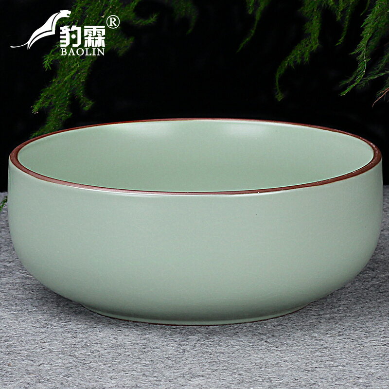 茶洗大號-汝窯功夫茶具配件茶道配件水洗茶杯碗洗茶碗水培植