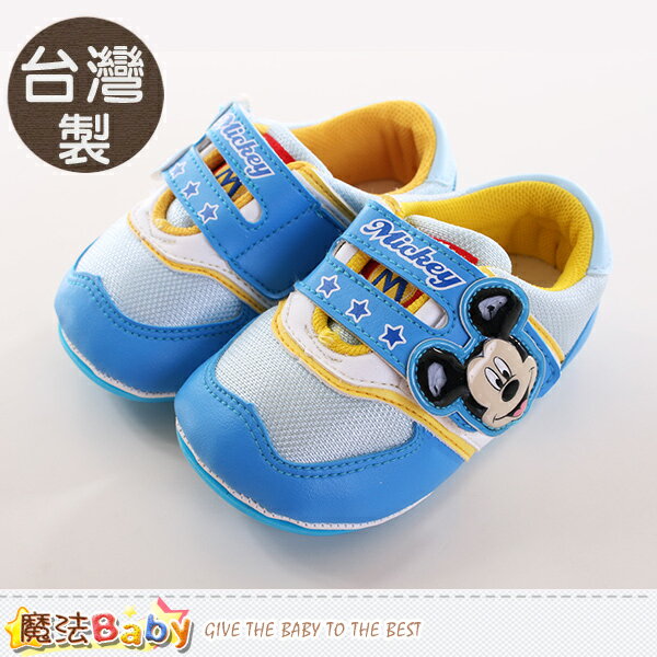 寶寶鞋 台灣製迪士尼米奇正版寶寶外出鞋 魔法Baby~sh9711