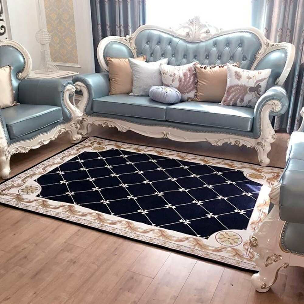 客廳地毯 茶幾毯現代 歐式 家用可機洗 地毯臥室滿鋪 名創家居館DF
