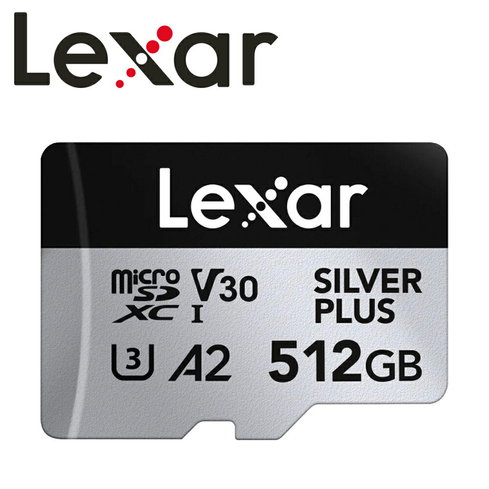 Lexar 雷克沙 512GB microSDXC UHS-I A2 U3 V30 記憶卡