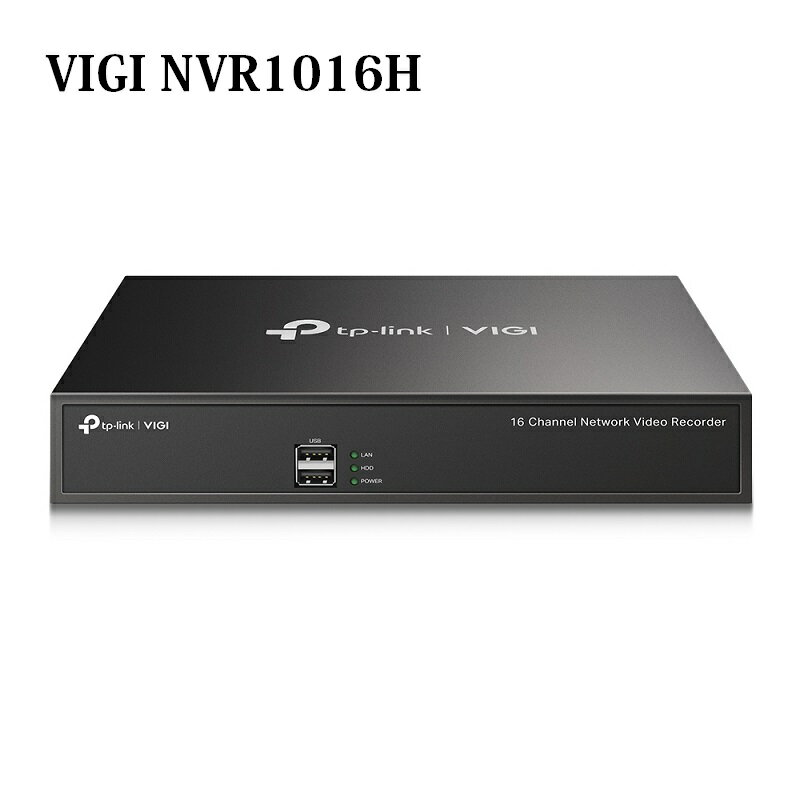 TP-LINK VIGI NVR1016H 16路 NVR網路監控主機 監視器主機