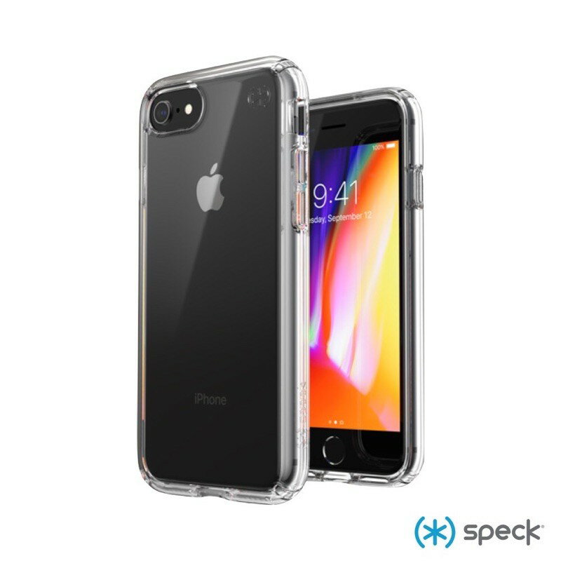 強強滾p iPhoneSE2020/ i7/ i8Presidio Perfect-Clear抗菌透明防摔殼