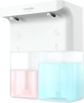 【日本代購】Umimile 雙孔給皂機 300毫升+300毫升 (液體+泡沫)-及時雨百貨商城-日本商品推薦