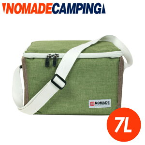 【NOMADE 7L純色肩背冷袋《綠》】N-7148/保冷袋/環保袋/露營/野餐袋