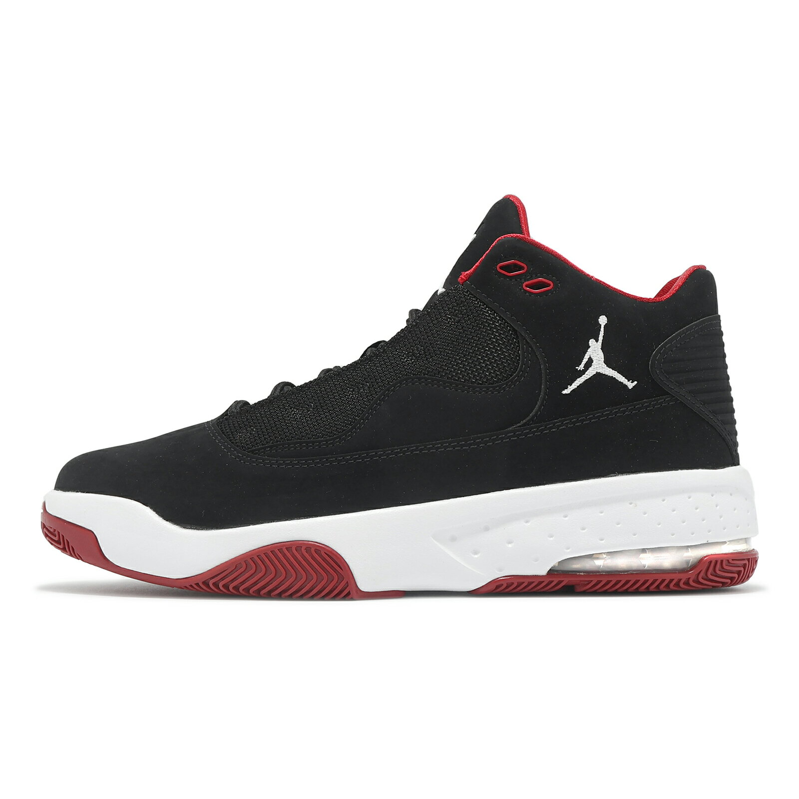 Nike 籃球鞋 Jordan Max Aura 2 男鞋 黑 紅 喬丹 氣墊 緩震 運動鞋 CK6636-016 0