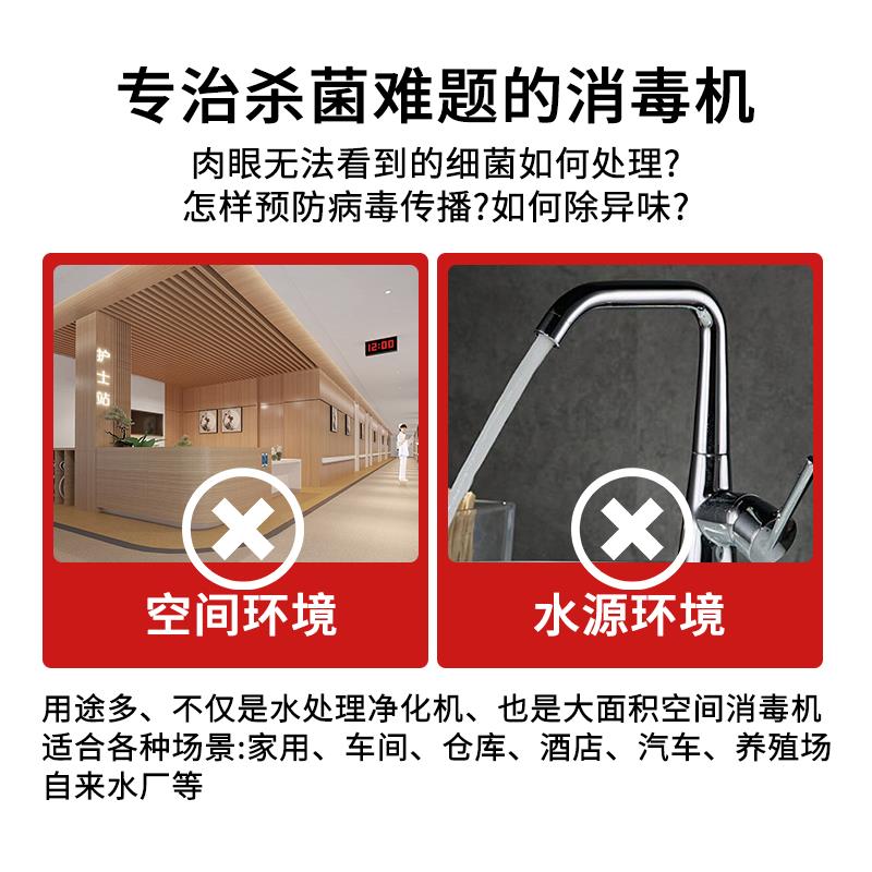 臭氧發生器家用工業去除甲醛異味凈化空間潔凈車間空氣殺菌消毒器