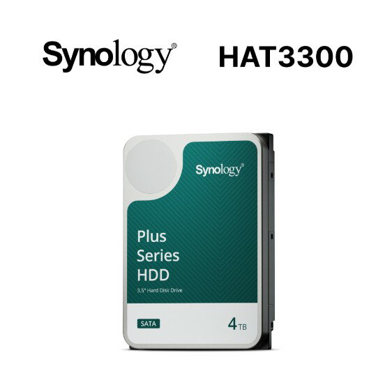 Synology 群暉科技 HAT3300 Plus 4TB 3.5吋 NAS硬碟