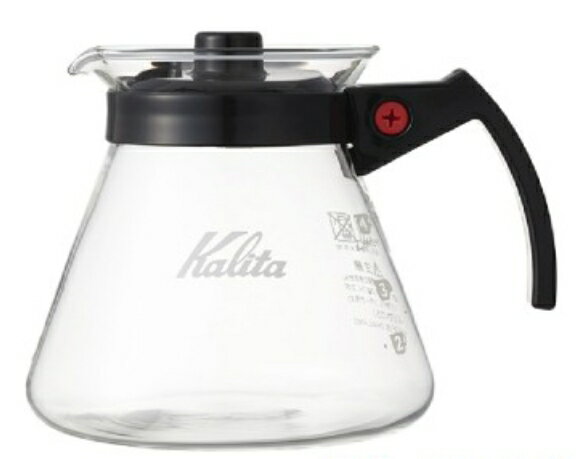 金時代書香咖啡 Kalita 手沖咖啡耐熱玻璃壺 約500ml 塑膠手把 #31205