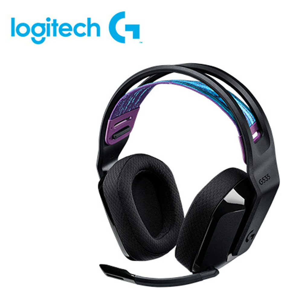 Logitech 羅技 G535 Wireless 無線電競耳麥-富廉網