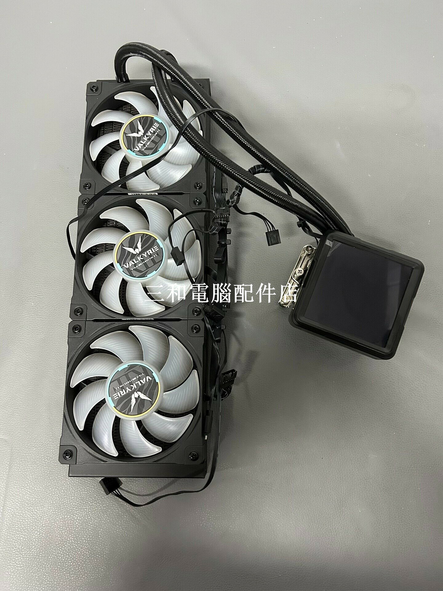 瓦爾基裡 B360GT 水冷 散熱器 黑色 支援 AM5 扣具 7800X3D CPU 高效能 長壽命