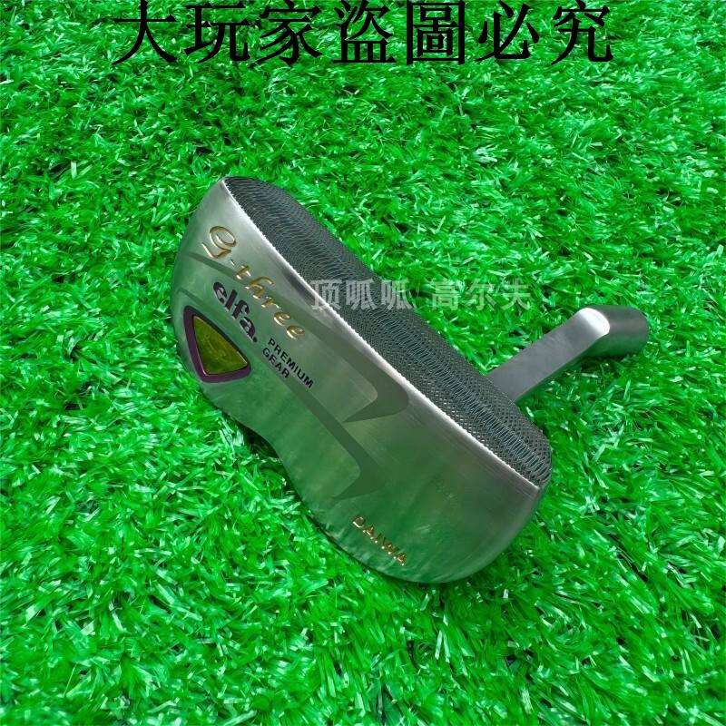 DAIWA g-three elfa女士高爾夫推桿擊球面銑面小半圓型345克左右