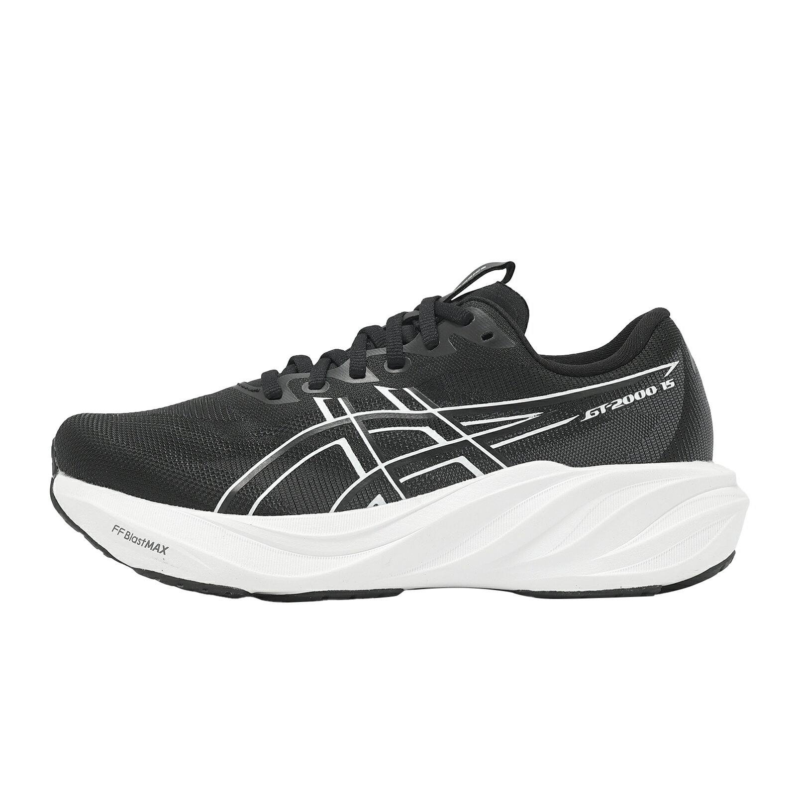 Asics 亞瑟士 慢跑鞋 GT-2000 15 D 寬楦 女鞋 黑 支撐 穩定 運動鞋 1012B997001