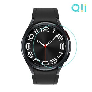Qii SAMSUNG Galaxy Watch6 Classic (43mm) (47mm) 玻璃貼 (兩片裝) 【愛瘋潮】【APP下單最高22%點數回饋】