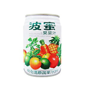 波蜜 果菜汁(240ml*24罐/箱) [大買家]
