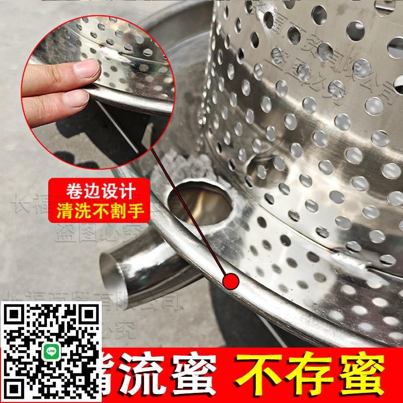 18升加大壓蜜機加厚不銹鋼榨蠟機家用手動小型榨汁機土蜂蜜壓榨機